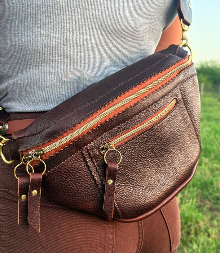 Rambler Leather Fanny Pack