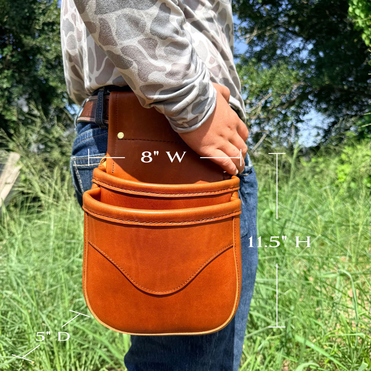 Double Pocket Shell Bag