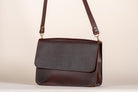 Indigo Laine The Satchel in Tobacco, handcrafted leather Satchel