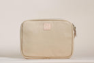 Indigo Laine The Laptop Sleeve in Bone, handcrafted leather laptop sleeve